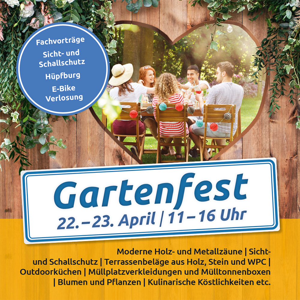 Gartenfest von Thein Grimm Marre in Braunschweig am 22. und 23. April 2023
